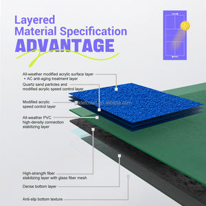 <span class=keywords><strong>Tapis</strong></span> <span class=keywords><strong>de</strong></span> sol <span class=keywords><strong>de</strong></span> terrain <span class=keywords><strong>de</strong></span> pickleball en acide acrylique à absorption des chocs <span class=keywords><strong>de</strong></span> haute durabilité pour les lieux <span class=keywords><strong>de</strong></span> compétition professionnels - Product Image 4