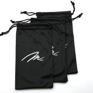 Personalisierter Maßgefertigter Designer Weicher Mikrofaser-Brillenbeutel mit Kordelzug für Brillen und Sonnenbrillen - Product Image 3