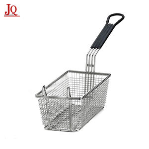 Cesta rectangular personalizada para freír patatas fritas, alambre <span class=keywords><strong>de</strong></span> hierro fundido, alta calidad, a la venta - Product Image 3