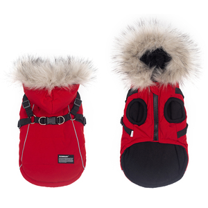 Waterproof <strong>Dog</strong> Clothes <strong>Dog</strong> Jacket with <strong>Harness</strong> Winter <strong>Dog</strong> <strong>Coat</strong> - Product Image 3