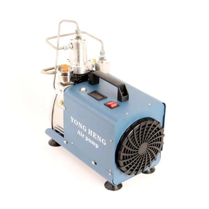 Compresseur d'air PCP YONG <span class=keywords><strong>HENG</strong></span> amélioré, pression réglable, 110V monocylindre, 220V haute pression 4500psi 300bar 30mpa pour la plongée sous-marine - Product Image 4