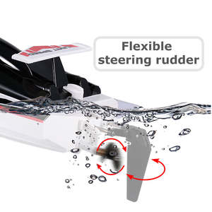 <span class=keywords><strong>WLtoys</strong></span> <span class=keywords><strong>WL912</strong></span>-A Barco de Carreras RC de 35KM/H, Motor 390, Protección Contra Vuelco, Juguetes de Control Remoto, Regalo con Baterías y Cable USB Incluidos - Product Image 4