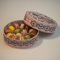 Boîte à macarons en papier kraft personnalisée de luxe avec insert en plastique transparent, impression en relief, chocolat, biscuits, macarons, matériaux recyclés