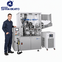 Machine de scellage électrique automatique pour l'emballage de savon liquide, d'huile et de crème de 200 ml |   Avec moteur, garantie 1 an