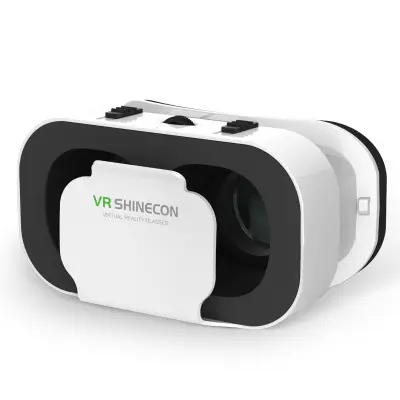 2021 Vr Shinecon 3D Vr Headset Virtual Reality Bril Voor 4.7-6.0 Inch Android Ios Smartphones 3d Bril Gaming vr Box Helm