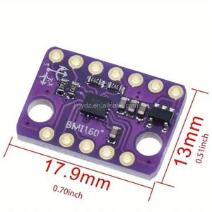 Módulo GY-BMI160 6DOF, Giroscopio de Velocidad Angular de 6 Ejes + Sensor de Aceleración Gravitatoria IICSPI - Product Image 3