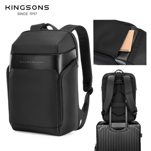 Kingsons Men's Business Backpack 20-35L Waterproof 15 Inch Laptop Travel Bag - Product Image 4