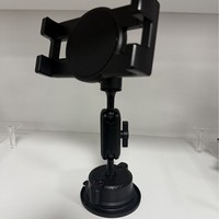 Support de navigation automobile en alliage d'aluminium, flexible, étanche, pour tablette, ordinateur portable, téléphone portable, avec aimant, pour utilisation au lit