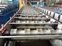 Machine de formage de tôles métalliques HD 840 pour la fabrication de tôles de toiture