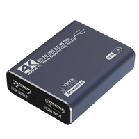 Alta calidad 4K para USB 3,0 Tarjeta de captura de video Graba Audio Video Formato AVI Compatible con OBS Linux Game Xbox Camera Live