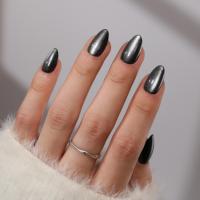 Faux ongles minimalistes de style coréen à couverture complète, ongles artificiels naturels et biologiques, emballage personnalisé