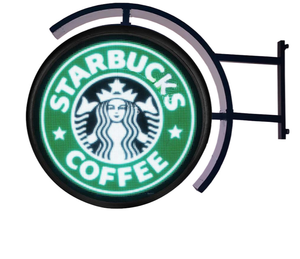 Dia30cm P2 دائرة داخلية واي فاي شاشة ليد تسيطر عليها علامة مستديرة قابلة للشحن - Product Image 1