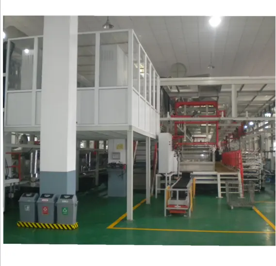 Línea de producción de galvanoplastia de metal automática, equipo de galvanoplastia inteligente