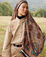 SHENGMO Tudung-borong Imprimante Bawal Pas Cher Carré Premium Coton Voile Malaisien Musulman Écharpe Femmes Hijab Ethnique Bandana