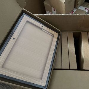 กรอบรูปไม้ธรรมชาติขนาด A4 สำหรับตกแต่งบ้านและสำนักงาน - Product Image 5