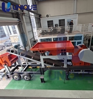Nouveau concasseur mobile 30tph concasseur à mâchoires en pierre générateur diesel monté sur roue usine de concasseur mobile à vendre