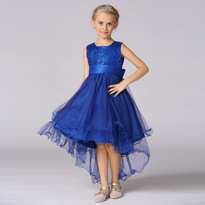 Nuevo Estilo 2017, Vestido de Una Pieza sin Mangas, Vestidos de Fiesta para Niñas - Product Image 2
