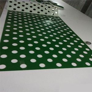 Cinta transportadora de PVC verde perforada de alta densidad, ultra transpirable, OEM, para imprentas, 2000 mm x 5,0 mm, 1 año de garantía - Product Image 6
