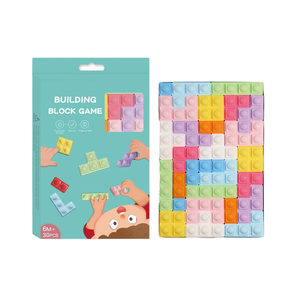 Vente en gros, blocs à bulles en stock, jouets éducatifs amusants pour <span class=keywords><strong>Tetris</strong></span>, puzzles d'assemblage en silicone, jouets à empiler - Product Image 2