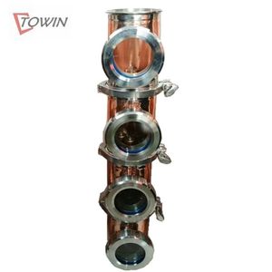 Distillateur à reflux en cuivre Towin durable et abordable de 300 L – Équipement de distillation pour la vodka, le whisky, le brandy, le gin, le rhum - Product Image 5