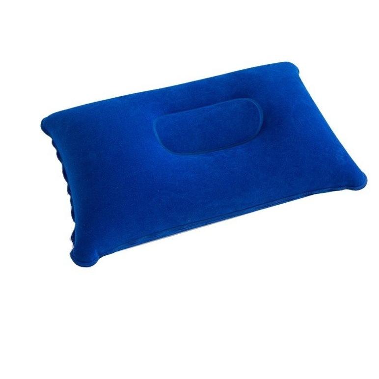 Dark blue outdoor inflatable pillow 34*22