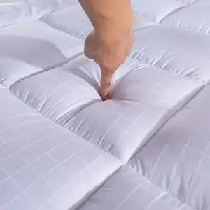 床垫保护器，带豪华挡板盒床绒棉套编织40可定制折叠垫床垫套