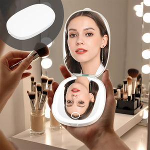 थोक सूची प्रकाश प्यारा मिनी दर्पण कॉम्पैक्ट प्रकाश के तीन रंगों के रंग - Product Image 1