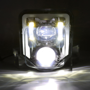 Faro Delantero LED de Alta Potencia de 78W con Halo y Certificación E-mark para Motocicletas <span class=keywords><strong>Husqvarna</strong></span> 701 <span class=keywords><strong>FE</strong></span> TE Dirt Bike Enduro 2017-2023 - Product Image 5