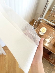 Store occultant Sisheng blanc Dream Window Shade, rideau occultant Dream Curtain, stores verticaux à commande manuelle pour porte patio et porte française - Product Image 5