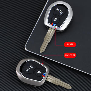 Funda Protectora para Llaves de Coche de Aleación de Zinc y Gel de Sílice para Ssangyong Korando Lester <span class=keywords><strong>Rodius</strong></span> Tivolan, Anillos, Llavero, Accesorios para Bolsos - Product Image 6