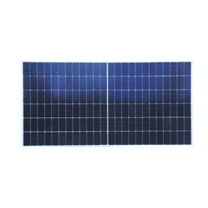 Off Grid Solar System Solar Cell 550 Watt Monocrystalline Solar Panels Solar Ground Plate