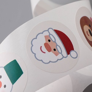 Autocollants personnalisés pour notes de musique de Noël Étiquettes adhésives <span class=keywords><strong>Carol</strong></span> Stock Prêt - Product Image 5