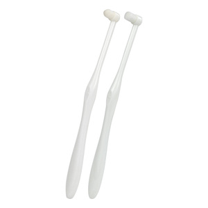 Brosse à dents pour animaux de compagnie, poils doux en nylon blanc pour chats et chiens, soins bucco-dentaires - Product Image 5