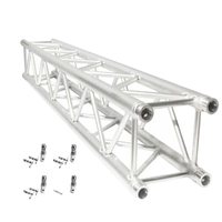 Estructura de escenario tipo Spigot de 8 pies para iluminación y soporte de altavoces Line Array, cubierta superior para escenario