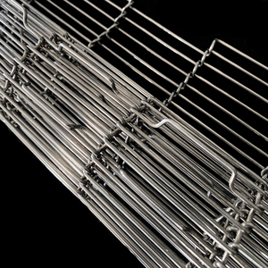 高温ステンレス鋼Sus304ワイヤーメッシュベルトコンベヤー/ピザオーブンワイヤーメッシュベルトコンベヤー - Product Image 3