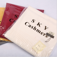 Écharpe d'Hiver Ciel de Marque de Luxe Personnalisée, Épaisses et Chaudes à Pompons pour Femmes, Écharpe en Cachemire pour Femmes, Châles en Cachemire Élégants pour l'Hiver