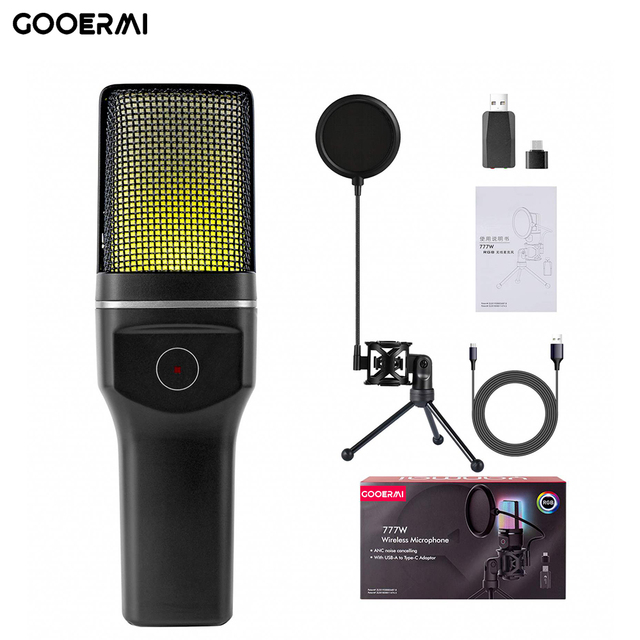 MIM-777W Usb Wireless Microphone Wireless Mic for Android Phone