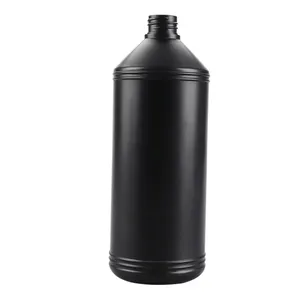 1000ml 34OZ HDPE runde Reinigungs flasche Auto Bewässerungs düse Sprüh gerät Küchen öl reinigung Plastik flasche Sprüh flasche