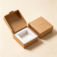 Boîte d'expédition en carton ondulé écologique avec logo personnalisé imprimé, couleurs mélangées, emballage en papier pour cosmétiques
