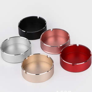 Posacenere personalizzato all'ingrosso oro rosso nero argento posacenere in alluminio anodizzato oro <span class=keywords><strong>rosa</strong></span> - Product Image 5