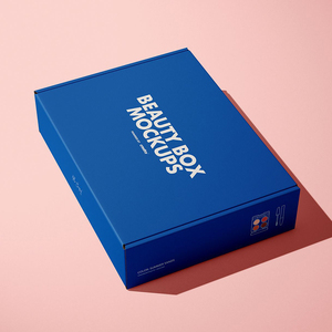 Caja <span class=keywords><strong>de</strong></span> Envío <span class=keywords><strong>de</strong></span> Cartón Corrugado Azul Rey con Logotipo Personalizado, Caja <span class=keywords><strong>de</strong></span> Embalaje <span class=keywords><strong>de</strong></span> Lujo para Cosméticos y Cuidado <span class=keywords><strong>de</strong></span> la Piel - Product Image 2