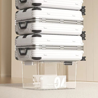 Ecologische multifunctionele plastic medische opbergcontainer van PP & PET, vierkante vorm, voor thuis, keuken, voedsel, fruit en groenten.