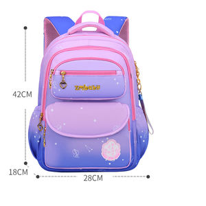 <span class=keywords><strong>Mochila</strong></span> con degradado dulce y Linda para mujer, <span class=keywords><strong>mochila</strong></span> escolar para niños de gran capacidad de grado 1-3-6 - Product Image 2