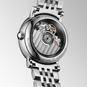 Reloj de pulsera mecánico automático para mujer con bisel de diamantes, esfera de nácar, indicador de fecha, reloj de vestir - Product Image 4