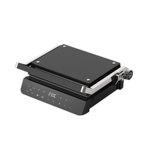 Grill d'intérieur électrique Presse à <span class=keywords><strong>panini</strong></span> Machine antiadhésive facile à nettoyer Grilles en acier inoxydable Contrôle de température détachable Ménage - Product Image 6