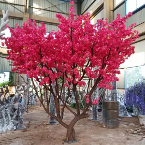 Árvore de flores artificiais para decoração, arco de flor de cereja, para casamento, venda