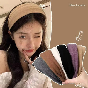 Serre-tête large haut de gamme pour <span class=keywords><strong>femme</strong></span> – Nouveau style de luxe pour le lavage du <span class=keywords><strong>visage</strong></span> et le port quotidien – Accessoire de mode pour cheveux - Product Image 2