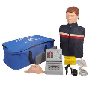 DARHMMY CPR metà corpo adulto CPR manichino manichino CPR modello di addestramento manichino con Controller