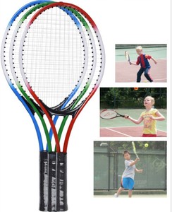 Raqueta de Tenis de Aleación de Hierro para Niños, Raqueta de Entrenamiento de Rebote Único, Raqueta de Tenis Profesional para Adultos - Product Image 2