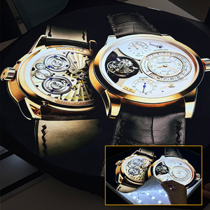 Strenge kwaliteitscontrole op maat gemaakte UV-bedrukte zwarte polyester geweven folie wandpaneel lichtbak voor reclame - Product Image 2